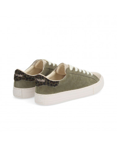 ARCADE SNEAKER PERFO W SDE/GLO/PONYLEO OLIVE/GOLD/OLIVE