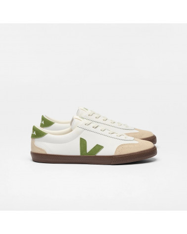VOLLEY O.T. LEATHER WHITE KIWI BARK