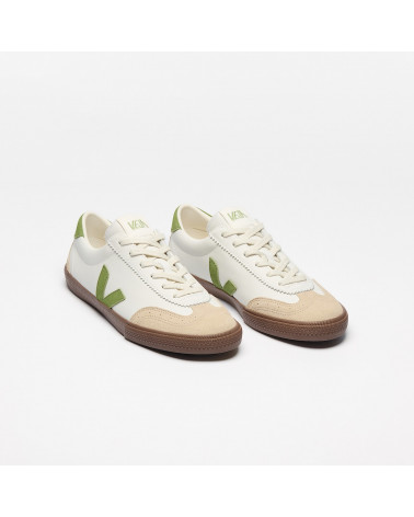 VOLLEY O.T. LEATHER WHITE KIWI BARK