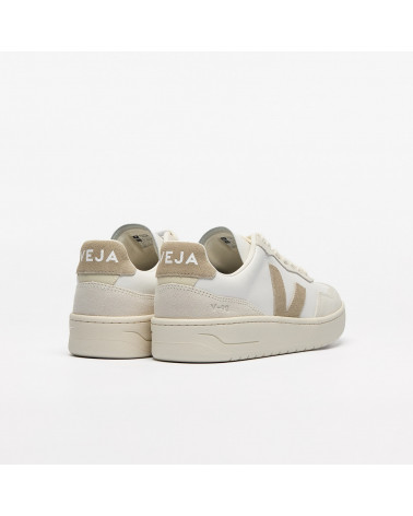 V90 O.T. LEATHER WHITE TAUPE - FEMME