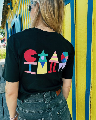 T-Shirt ChamallowMan - Noir