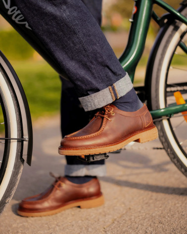 Derbies S3806 - Gras Marron