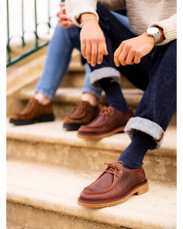 Derbies S3806 - Gras Marron